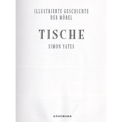 Illustrierte Geschichte der Möbel. Tische