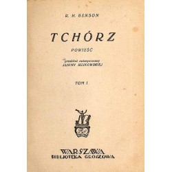 Tchórz. Powieść. T.1