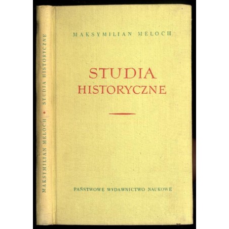 Studia historyczne