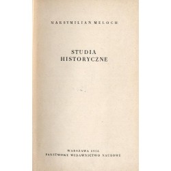 Studia historyczne