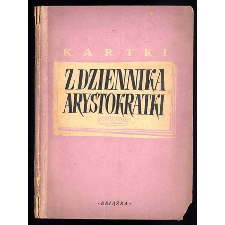 Kartki z dziennika arystokratki