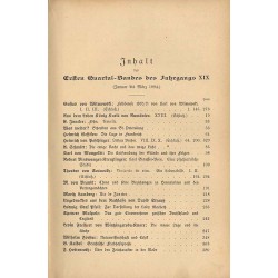 Deutsche Revue über das gesamte nationale Leben der Gegenwart. 19. Jahrgang (1894). B.1 (I-III)
