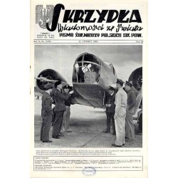 Skrzydła. Wiadomości ze świata. Pierwsze pismo żołnierzy Polskich Sił Pow.  Wings. Periodical of the Polish Air Force. R.4 (194