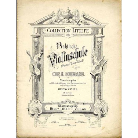 Praktische Violinschule (Practical Violin-School). IV. Kursus