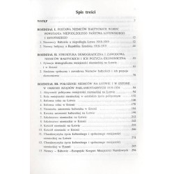 Mniejszość niemiecka na Łotwie i w Estonii 1918-1939/41