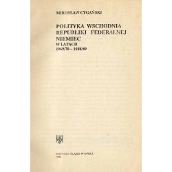 Polityka wschodnia Republiki Federalnej Niemiec w latach 1969/70-1988/89