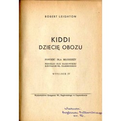 Kiddi dziecię obozu. Powieść dla młodzieży