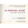 Od pierwszej "Halki". Opera Śląska w latach 1945-1985. Księga pamiątkowa Opery