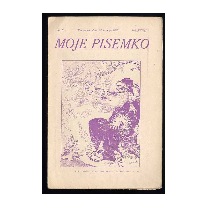 Moje Pisemko. R.27 (1929). Nr 8 (23 lutego 1929)