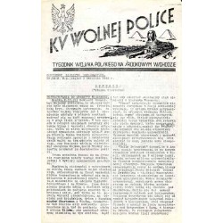 Ku Wolnej Polsce. Tygodnik Wojska Polskiego na Środkowym Wschodzie. Codzienny biuletyn informacyjny. 1942. Nr 54-B (3 kwietnia 1