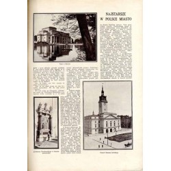 Tęcza. Ilustrowane pismo tygodniowe. R.5 (1931). Z. 28 (18 lipca 1931) / Wawel Józef Pankiewicz / Poznań pomnik Woodrow Wilson i
