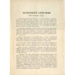 Aleksander Ostrowski: Niewinni Winowajcy. Premiera 19 września 1953 roku