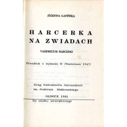Harcerka na zwiadach. Vademecum harcerki