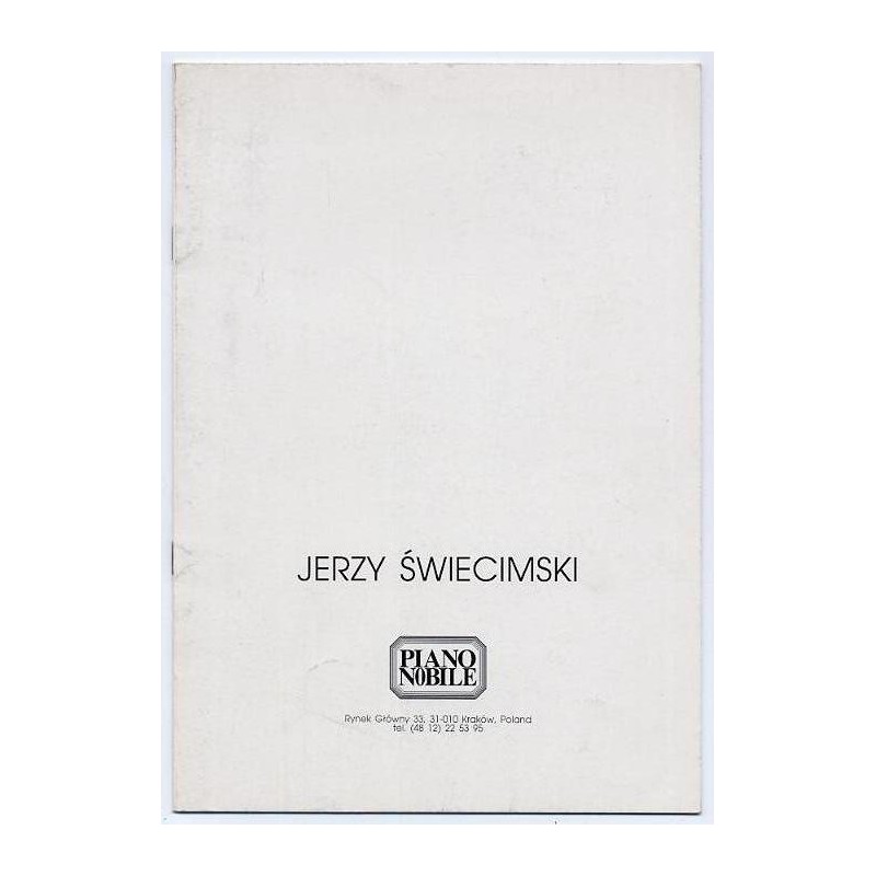 Jerzy Świecimski. Malarstwo