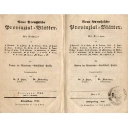 Neue Preußische Provinzial Blätter. Band 2 (1846)