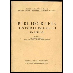 Bibliografia Historii Polskiej za Rok 1975