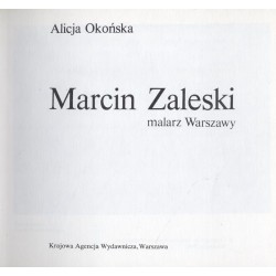 Marcin Zaleski - malarz Warszawy