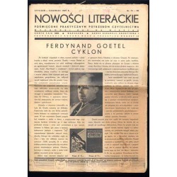 Nowości Literackie Poświęcone Praktycznym Potrzebom Czytelnictwa. Nr 75-80 (styczeń - czerwiec 1939)