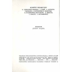 Lud. Rocznik Polskiego Towarzystwa Ludoznawczego. T.43 (1956) [z Suplementem]