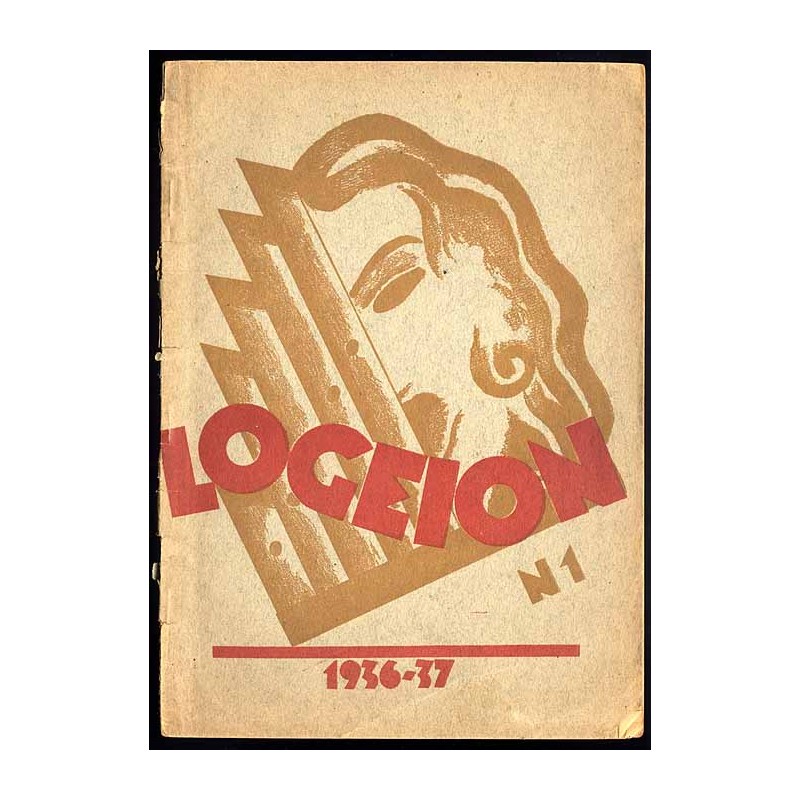 Logeion. Pismo okresowe poświęcone propagandzie kultury teatralnej. R.1 (1936). Nr 1 (1 IX 1936)