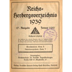 Reichs-Herbergsverzeichnis 1939