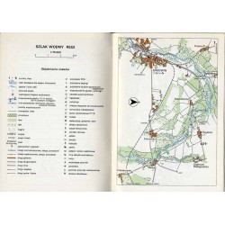 Rega. Szlak wodny. Mapa turystyczna 1:75.000