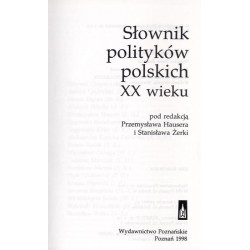 Słownik polityków polskich XX wieku