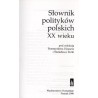 Słownik polityków polskich XX wieku
