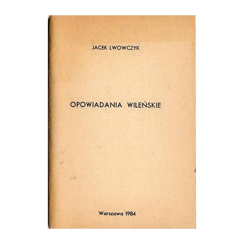 Opowiadania wileńskie