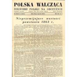 Polska Walcząca - Żołnierz polski na obczyźnie. Fighting Poland. Weekly for the Polish Forces. R.3 (1941). Nr 3 (18 stycznia 194