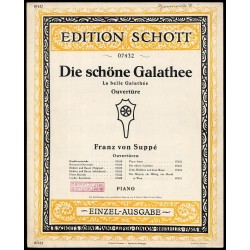 Die schöne Galathee. La belle Galathée. Ouvertüre