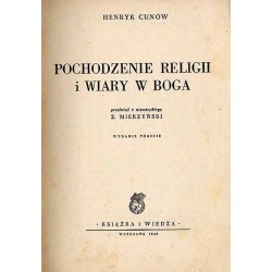 Pochodzenie religii i wiary w Boga