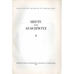 Hefte von Auschwitz nr 3 (1960)