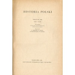 Historia Polski. T.2: 1764-1864. Cz.1: 1764-1795
