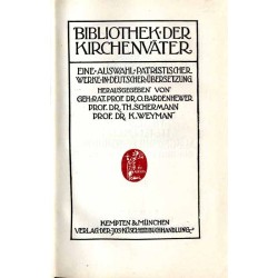 Bibliothek der Kirchenväter. Eine Auswahl Patristischer Werke in deutscher übersetzung. Reihe 1. B. 4: Irenäus: Fünf Bücher gege