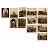 Twelve local view sepia snapshots of Norwich for your album