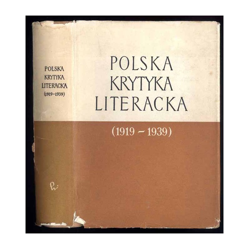 Polska krytyka literacka (1919-1939). Materiały