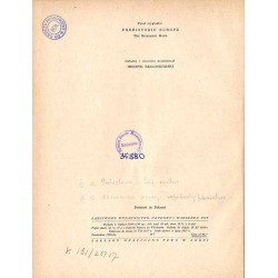 Europa przedhistoryczna. Podstawy gospodarcze
