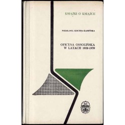 Oficyna Ossolińska w latach 1920-1939