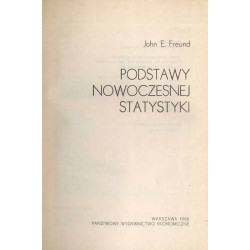 Podstawy nowoczesnej statystyki