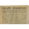 Głos Narodu. R.26 (1916). Nr 477 (29 listopada 1916). Wydanie poranne