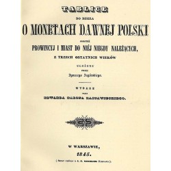 Monety dawnej Polski. Tablice (I - LX)