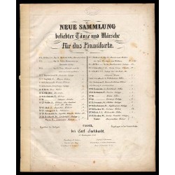 Langsamer Walzer Liedertafel. Galopp