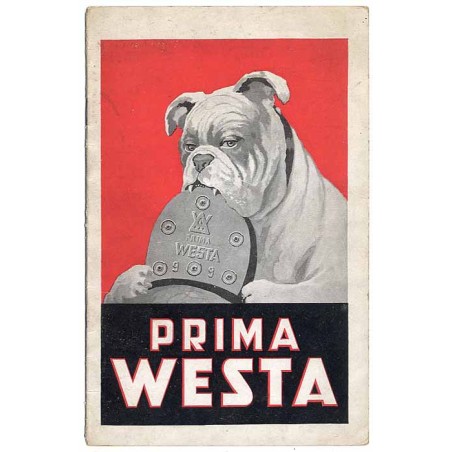 Prima Westa. Cennik nr. 2 1 marca 1932. Wolbrom Fabryka Wyrobów Gumowych Spółka Akcyjna w Wolbromiu, Wojew. Kieleckie