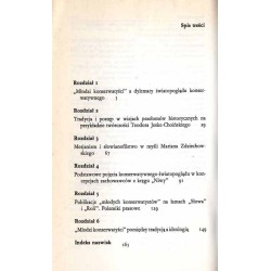 Konserwatyzm na rozdrożu. "Młodzi konserwatyści" warszawscy wobec ideowych dylematów schyłku XIX wieku