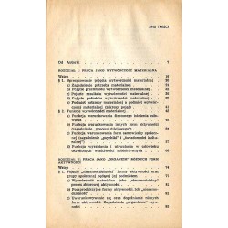Pojęcie pracy w filozofii Stanisława Brzozowskiego