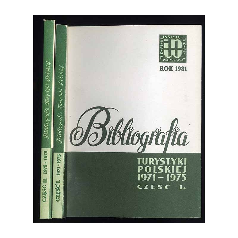 Bibliografia turystyki polskiej 1971-1975. Cz.1-2 w 2 vol