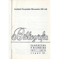 Bibliografia turystyki polskiej 1971-1975. Cz.1-2 w 2 vol