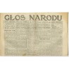 Głos Narodu. R.25 (1917). Nr 127 (31 maja 1917). Wydanie poranne
