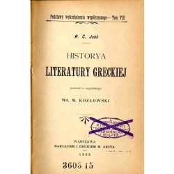 Historya literatury greckiej